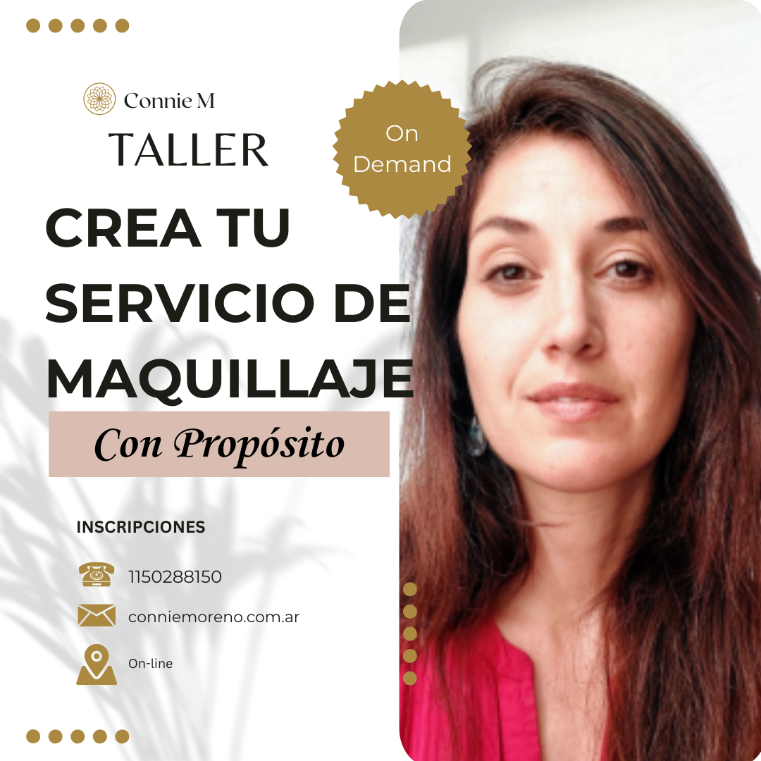 taller crea tu servicio de maquillaje con propósito